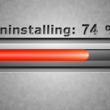 restoro system optimizers uninstall bar 74%